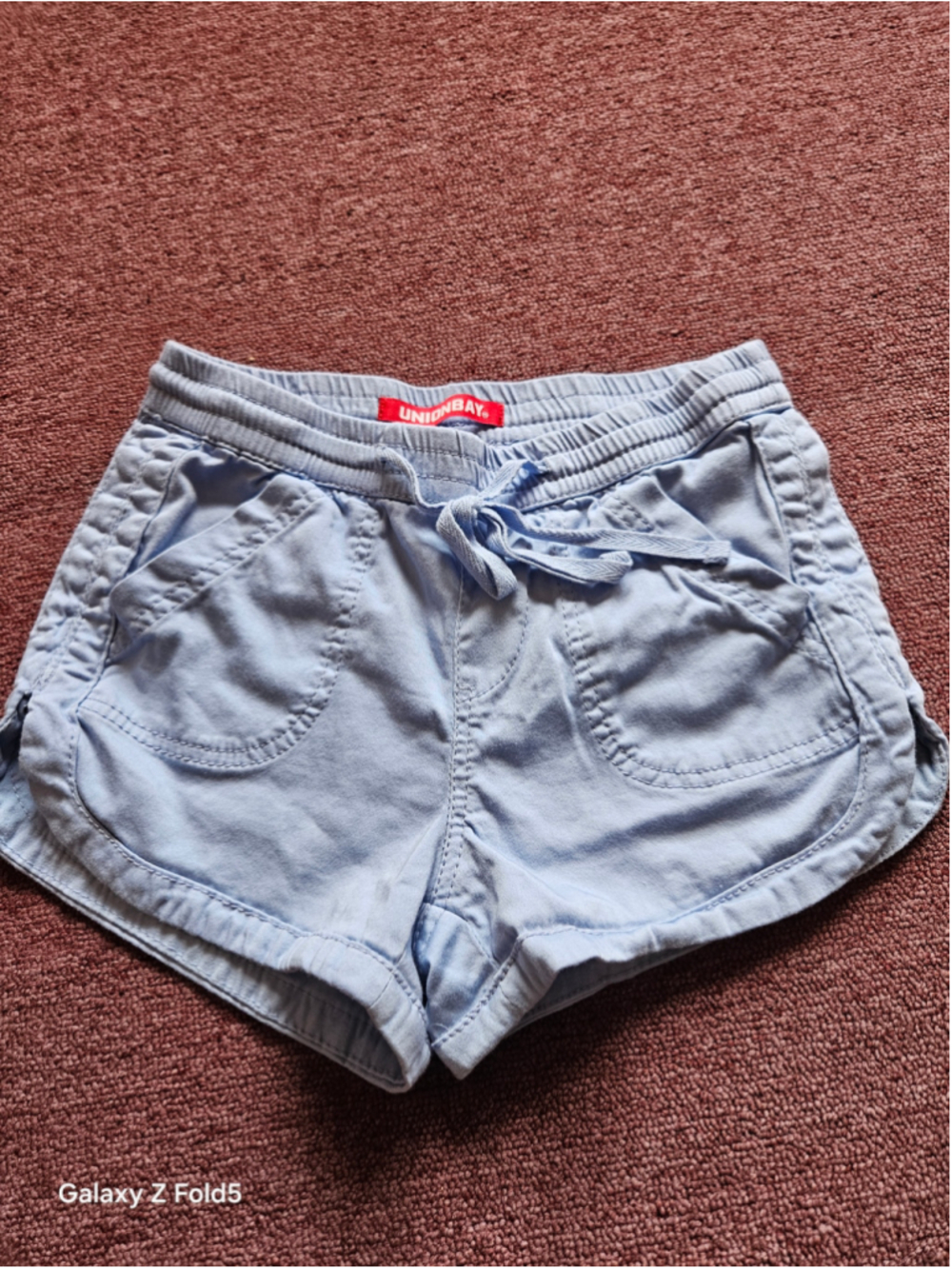 Women's UNIONBAY Blue Drawstring Shorts Size XS
